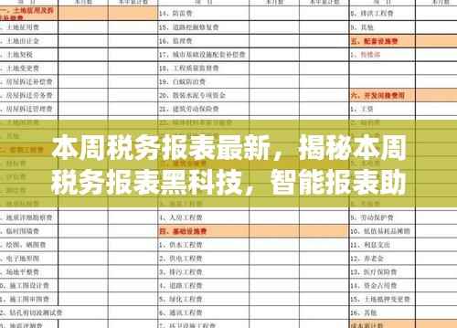 揭秘本周税务报表黑科技，智能报表助手重塑税务生活！