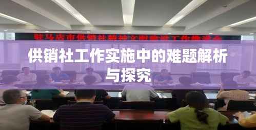 供销社工作实施中的难题解析与探究